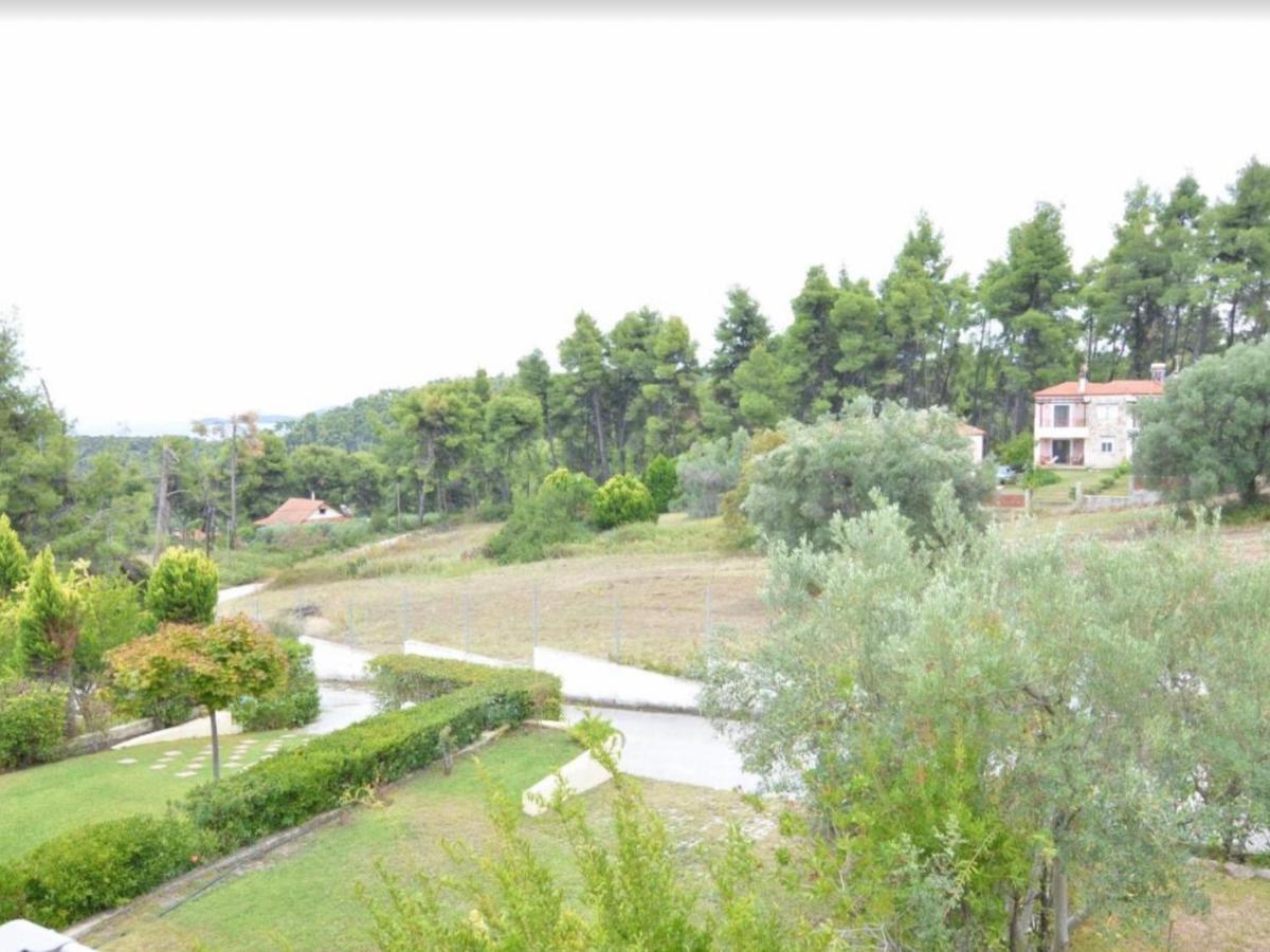 Amazing Villa With Views Sea In Paliouri Bagian luar foto